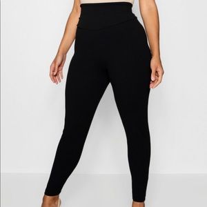 Black skinny leg pants